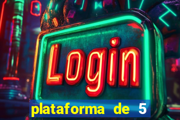 plataforma de 5 reais fortune tiger